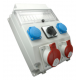ROZDZIELNICA ROS 11/X-21.2/L-0-P 1x32A 5p, 1x16A 5p, 2x250V